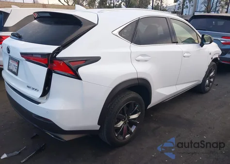 2021 Lexus Nx 300 F Sport из США, поврежденный, VIN JTJSARBZ2M2202450